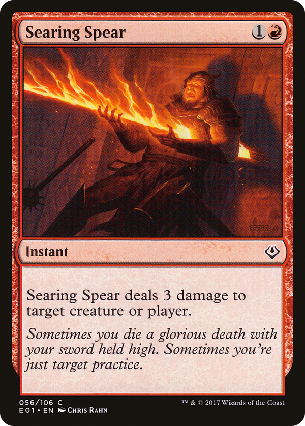Searing Spear (e01)