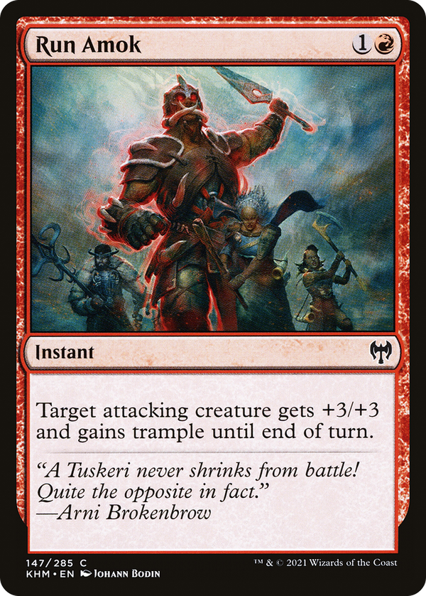 Run Amok (khm)