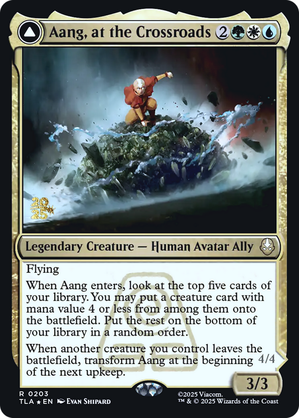 Aang, at the Crossroads // Aang, Destined Savior (ptla)
