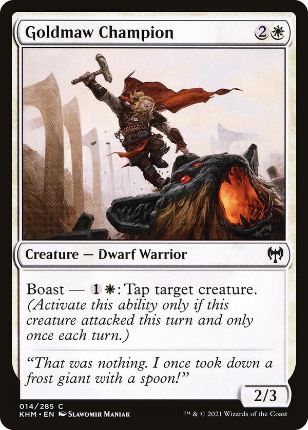 Goldmaw Champion (khm)