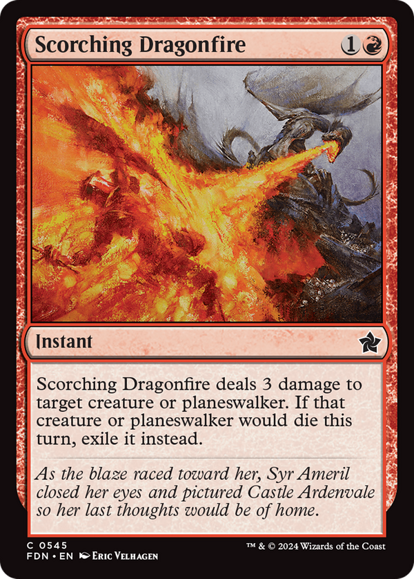 Scorching Dragonfire (fdn)