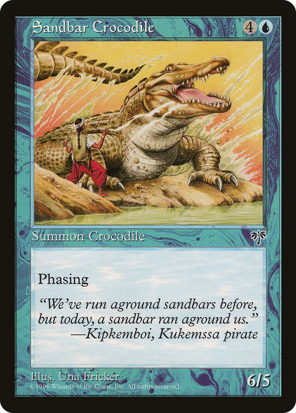 Sandbar Crocodile (mir)