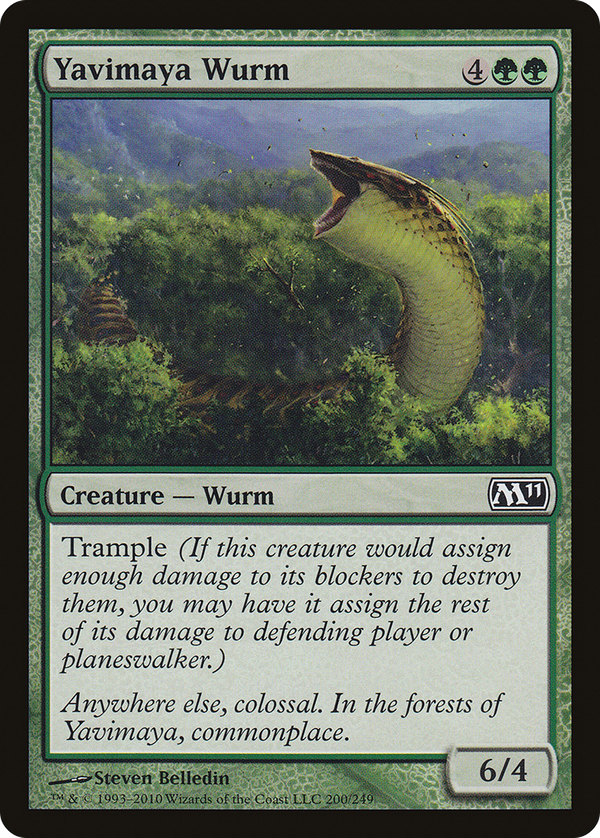 Yavimaya Wurm (m11)