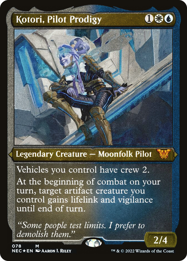 Kotori, Pilot Prodigy (nec)