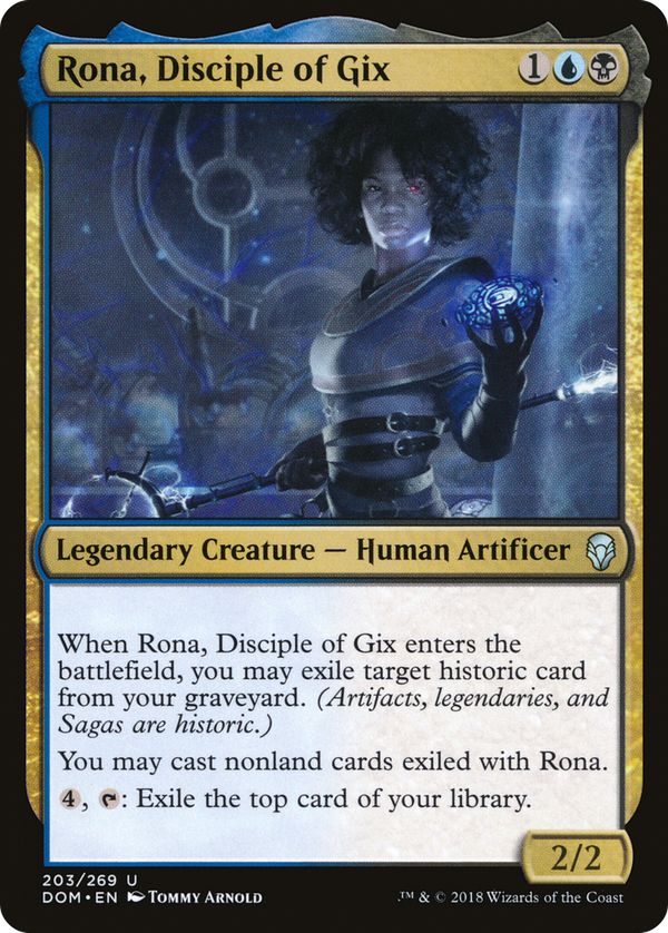 Rona, Disciple of Gix (dom)