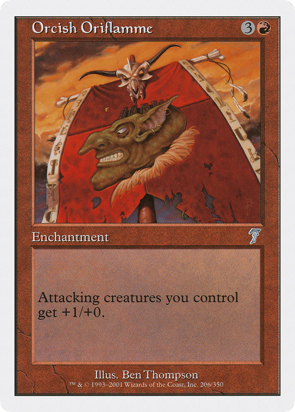 Orcish Oriflamme (7ed)