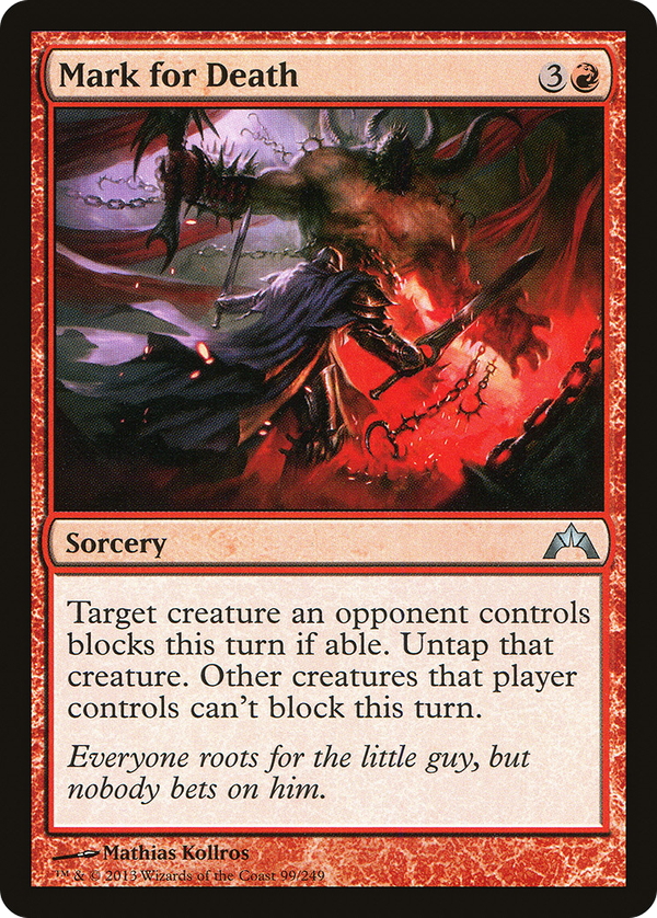 Mark for Death (gtc)
