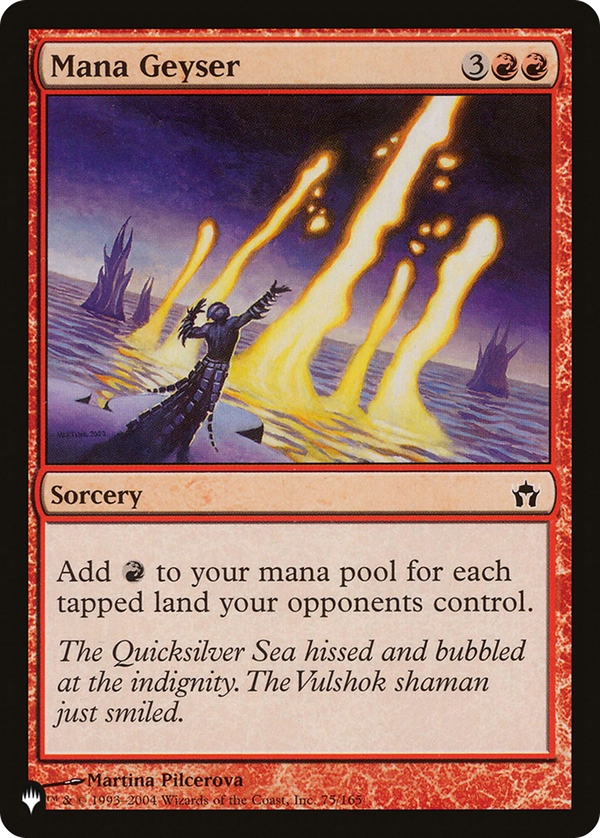 Mana Geyser (plst)