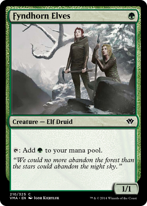 Fyndhorn Elves (vma)