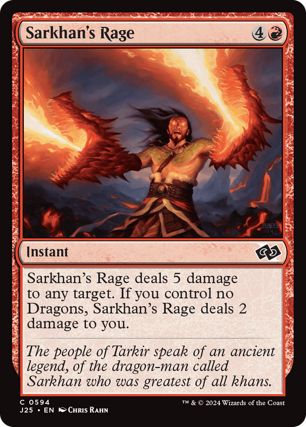 Sarkhan's Rage (j25)