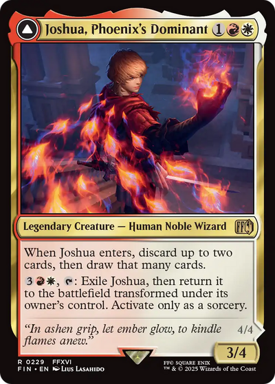 Joshua, Phoenix's Dominant // Phoenix, Warden of Fire