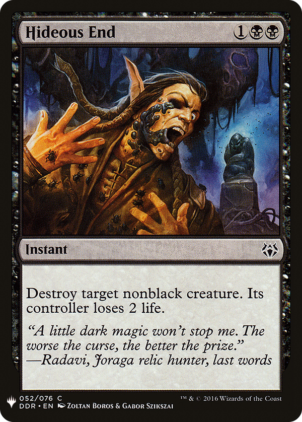 Hideous End (plst)