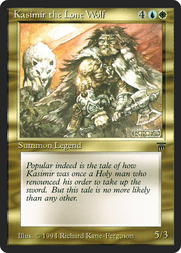 Kasimir the Lone Wolf (leg)