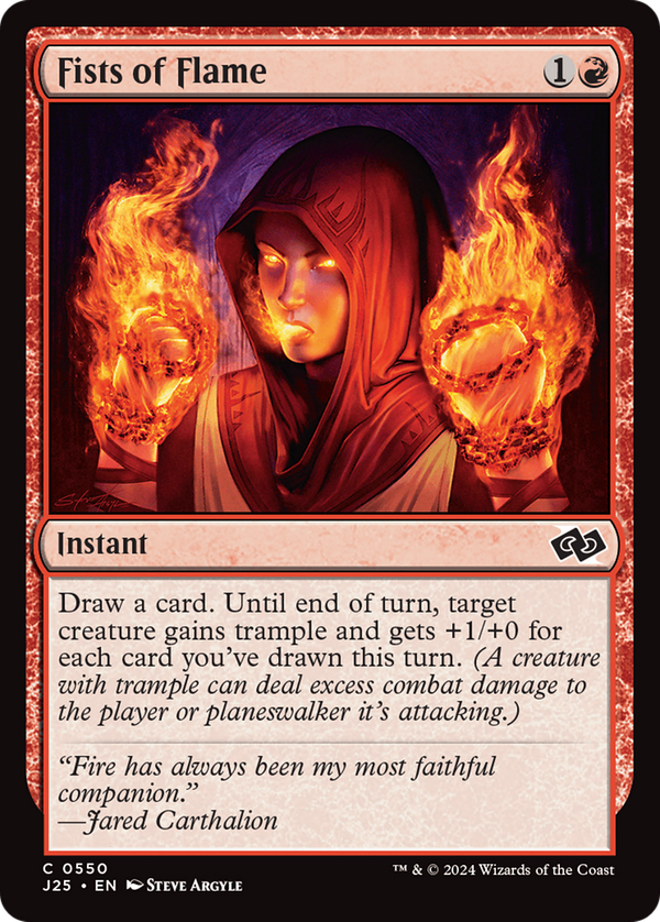 Fists of Flame (j25)