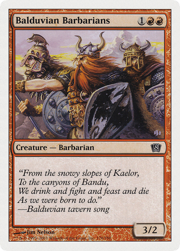 Balduvian Barbarians (8ed)