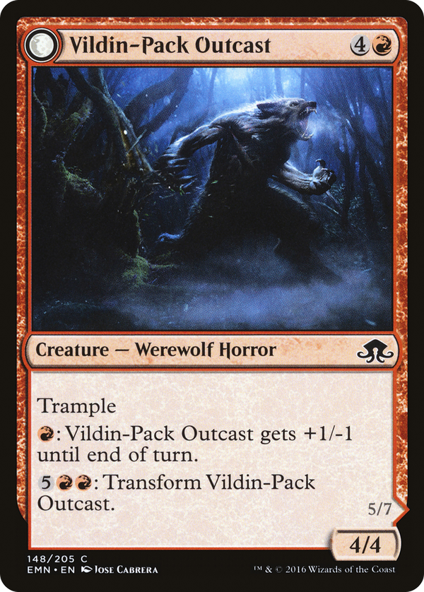 Vildin-Pack Outcast // Dronepack Kindred (emn)