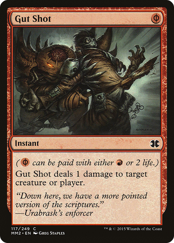 Gut Shot (mm2)