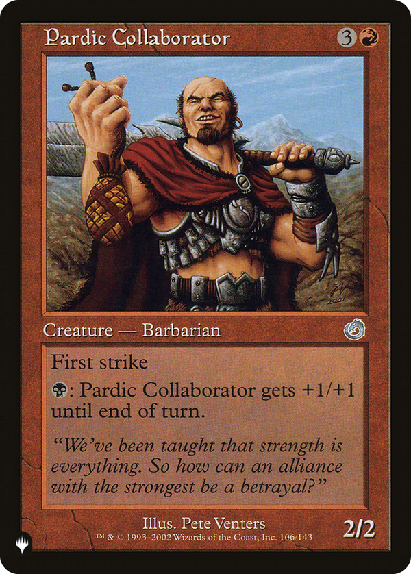 Pardic Collaborator (plst)