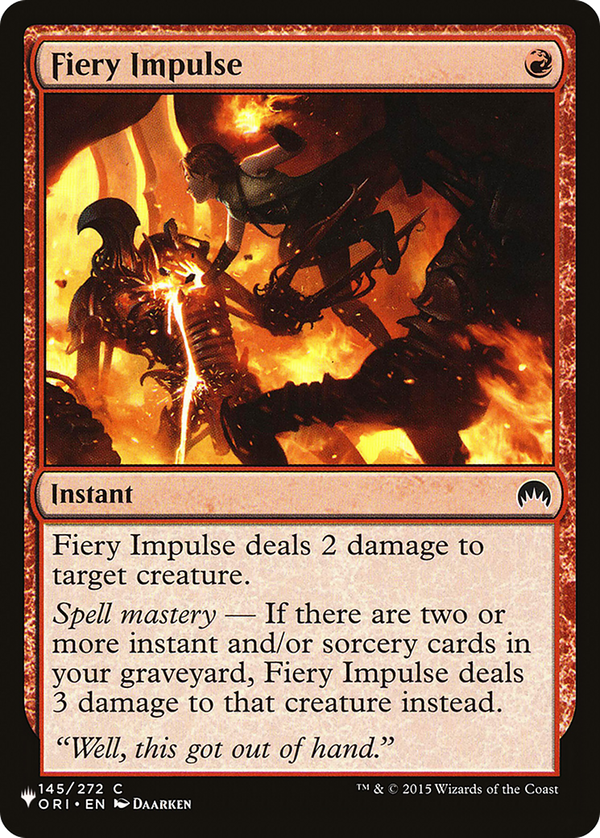 Fiery Impulse (plst)