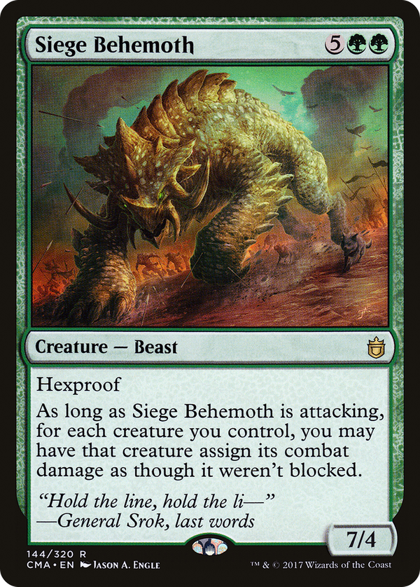 Siege Behemoth (cma)