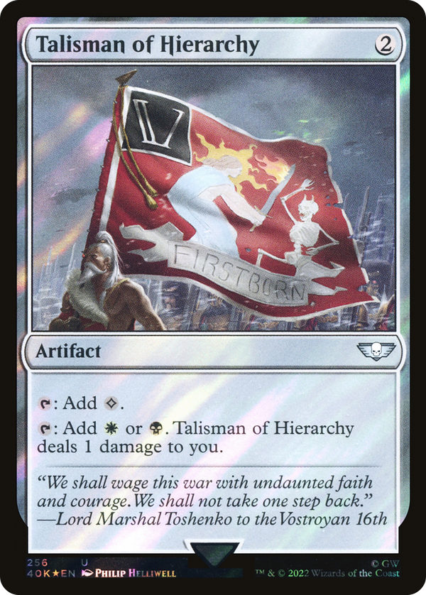 Talisman of Hierarchy (40k)