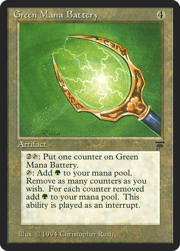 Green Mana Battery (leg)