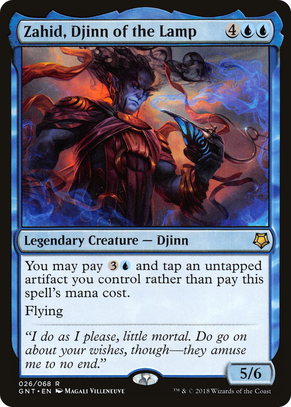 Zahid, Djinn of the Lamp (gnt)