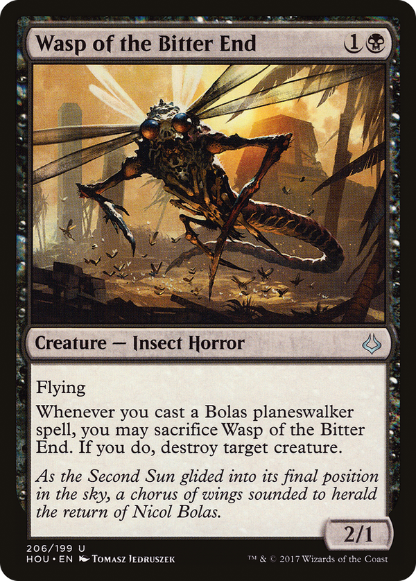 Wasp of the Bitter End (hou)