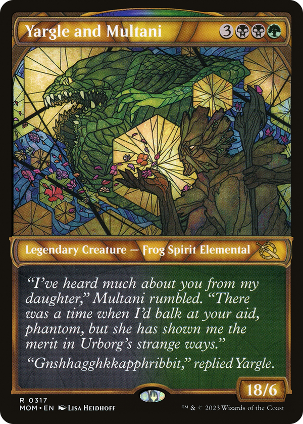 Yargle and Multani (mom)
