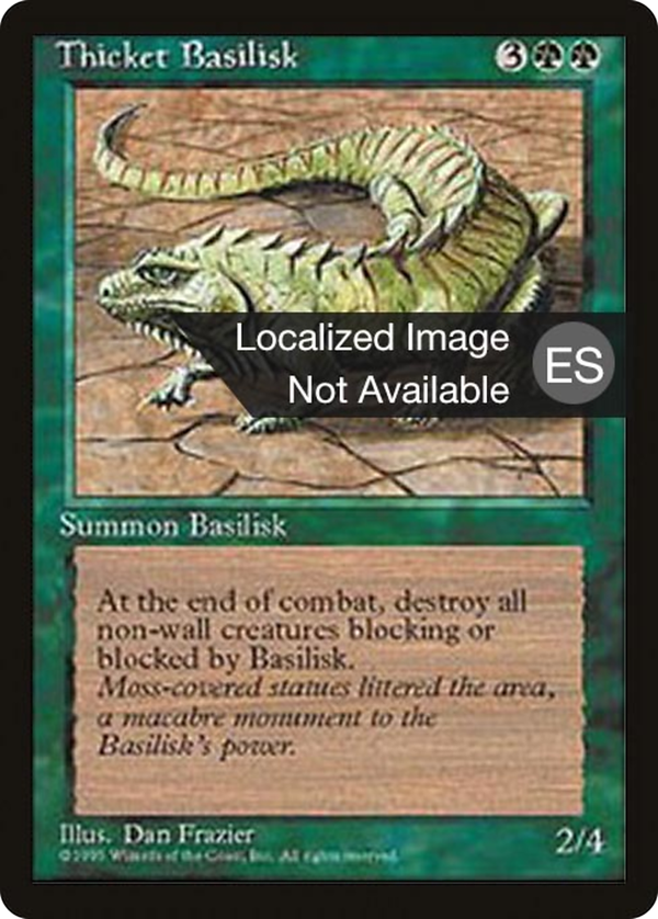 Thicket Basilisk (4bb)