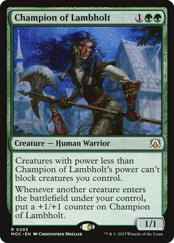 Champion of Lambholt (moc)
