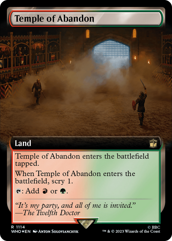 Temple of Abandon (who)
