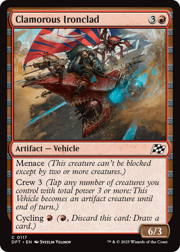 Clamorous Ironclad (dft)