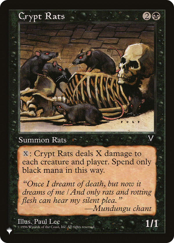 Crypt Rats (plst)