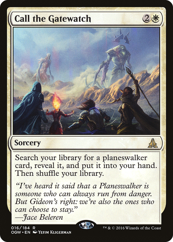 Call the Gatewatch (ogw)