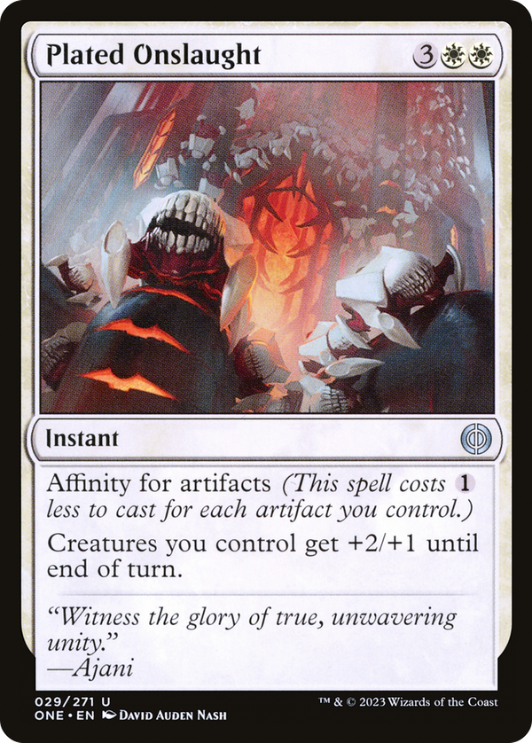 Plated Onslaught (one)