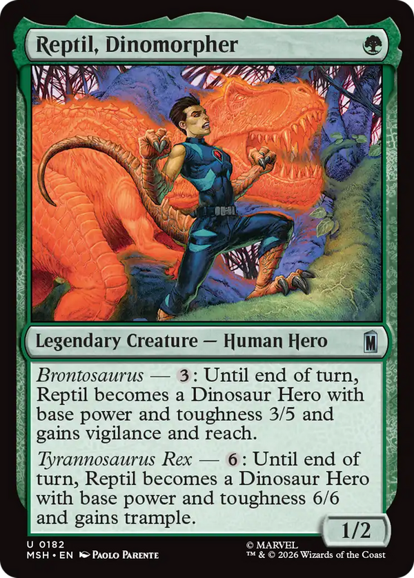 Reptil, Dinomorpher (msh)