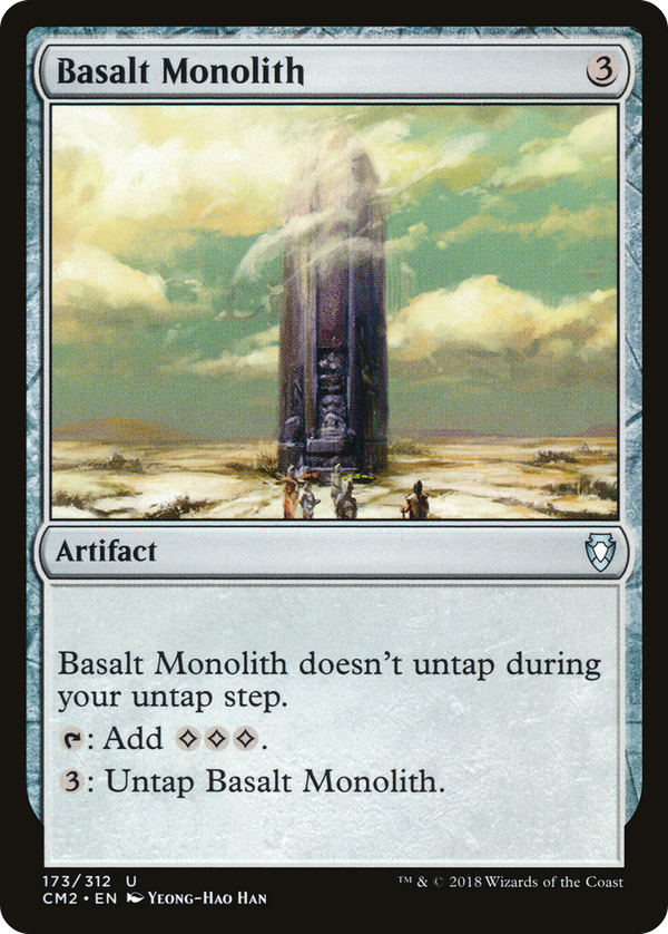 Basalt Monolith (cm2)