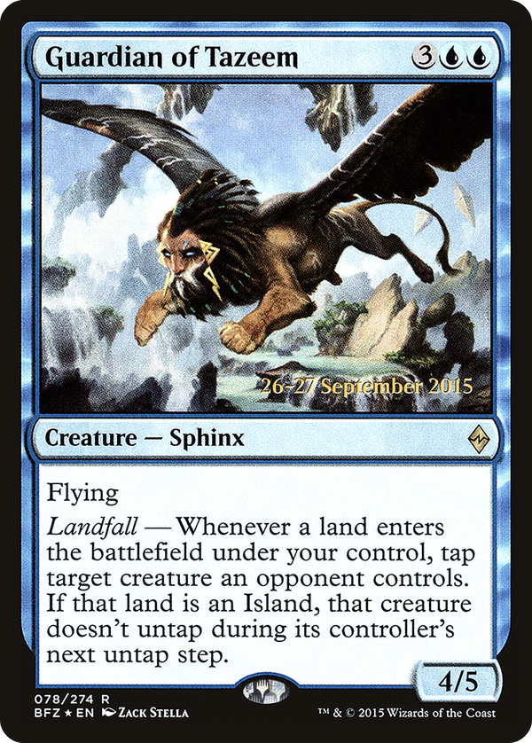Guardian of Tazeem (pbfz)