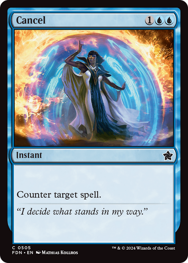 Cancel (fdn)