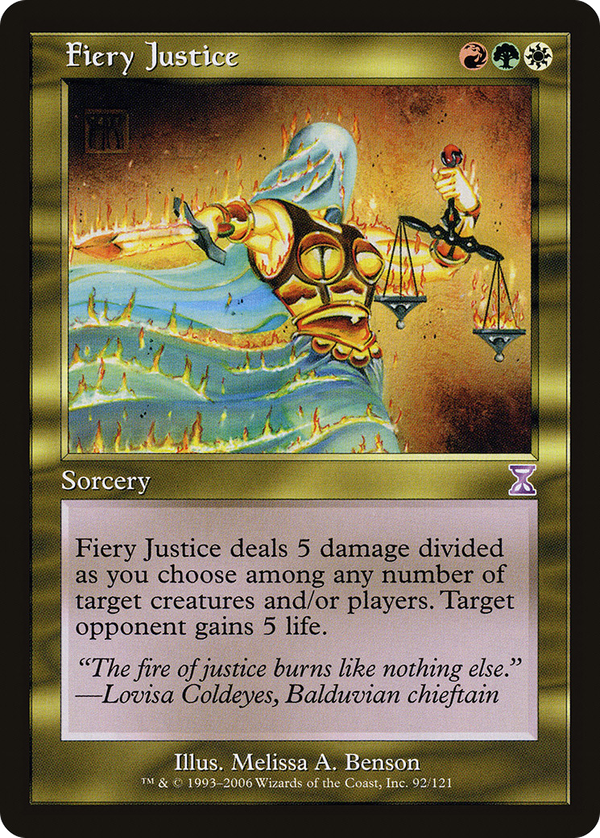 Fiery Justice (tsb)