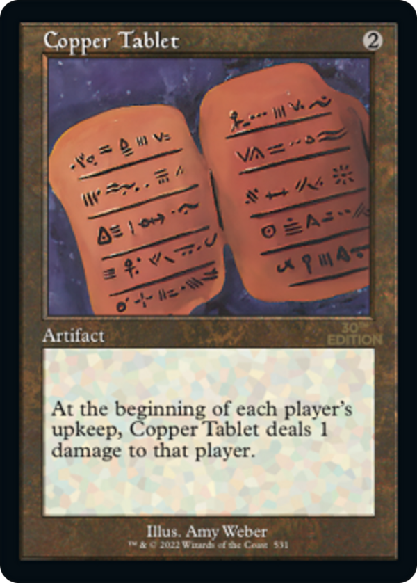 Copper Tablet (30a)