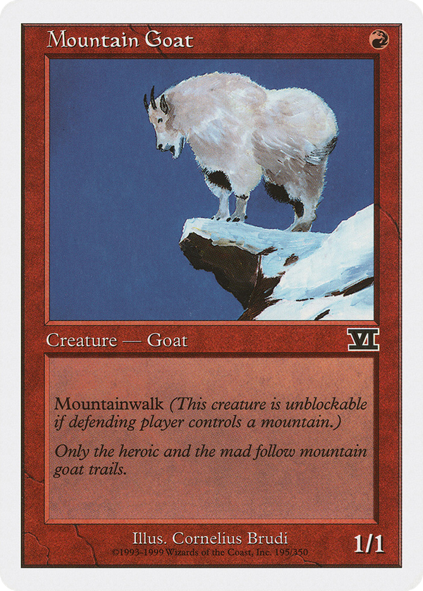 Mountain Goat (6ed)