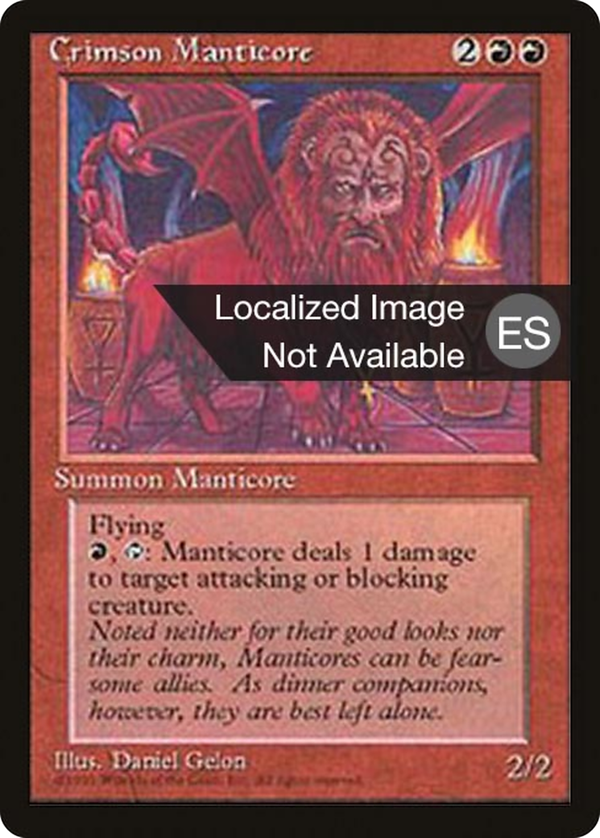 Crimson Manticore (4bb)