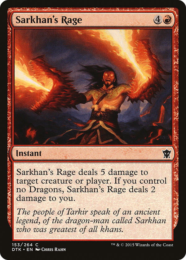 Sarkhan's Rage (dtk)