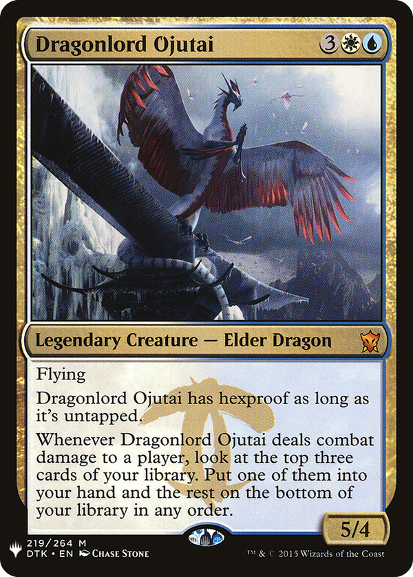 Dragonlord Ojutai (plst)
