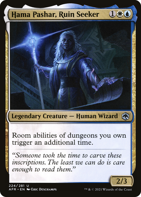 Hama Pashar, Ruin Seeker (afr)
