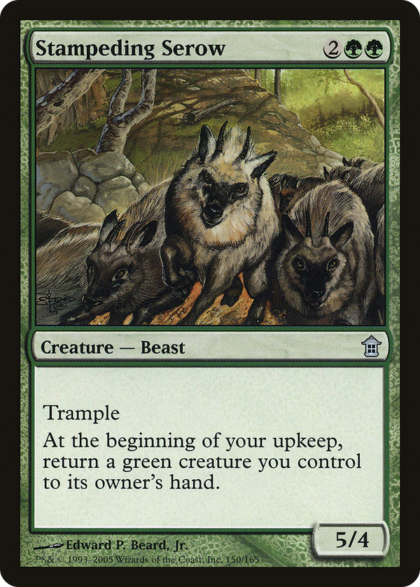 Stampeding Serow (sok)