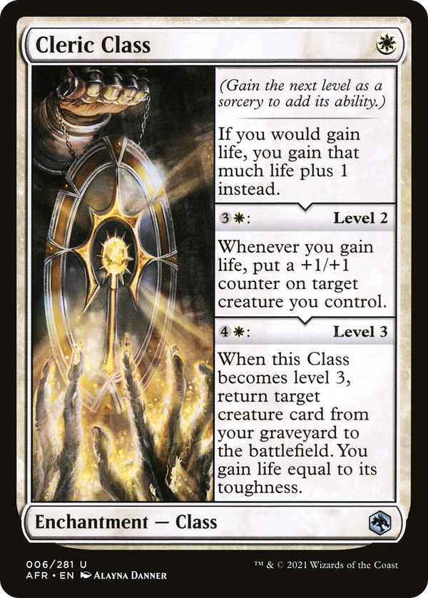 Cleric Class (afr)