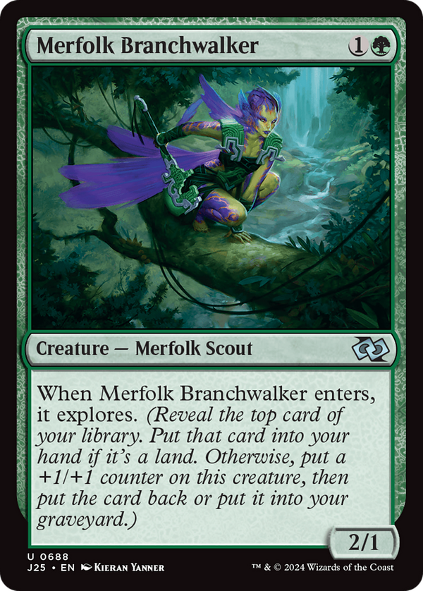 Merfolk Branchwalker (j25)